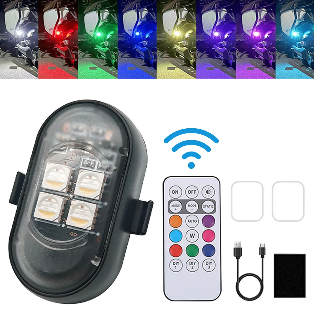 Drone Strobe Light - Luzes de Advertência Recarregáveis USB à